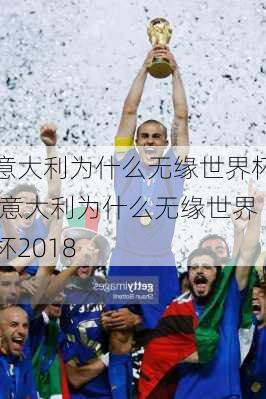 意大利为什么无缘世界杯,意大利为什么无缘世界杯2018